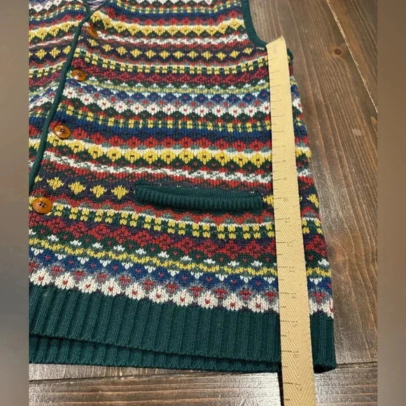 Vtg. Hugo Boss COOGI Sweater Wool Blend Vest - Picture 13 of 15